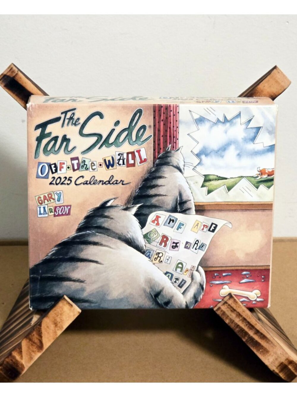 The Far Side 2025 Off-the-Wall Calendar Gary Larson NEW Unused